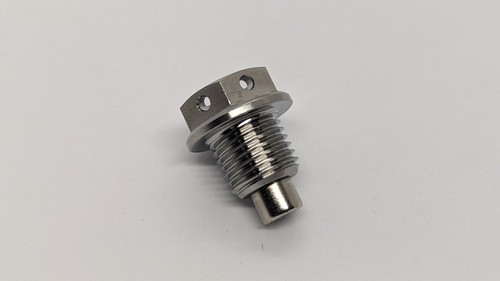 BMW S1000 Titanium sump plug all years drilled hex head race spec - Picture 13 of 13