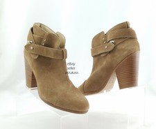 Rag & Bone Harrow Ankle Boots in Camel Suede sz EU 35 / US 5