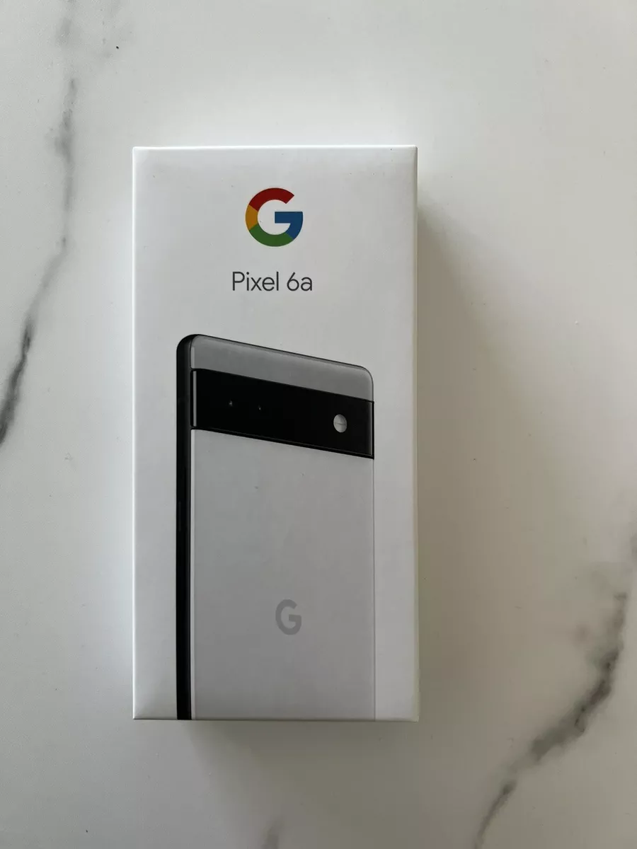 Google Pixel 6a Chalk Android Phone 128GB (Unlocked) - Brand New