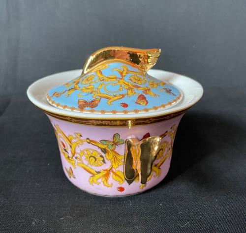 Set caffè giardino farfalla stile Rutherford Le Jardin de Versace 15 pz knockoff - Foto 10 di 12