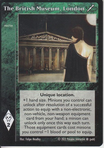 The British Museum, London VTES CCG The Fall of London
