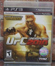 UFC Undisputed 2010 (Sony PlayStation 3, 2010) Cleaned & Tested