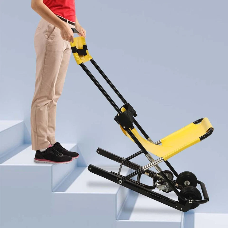 Portable Manual Stair Lifting Climbing Wheelchair Stair Lift Chair Elevator - image 2 of 4