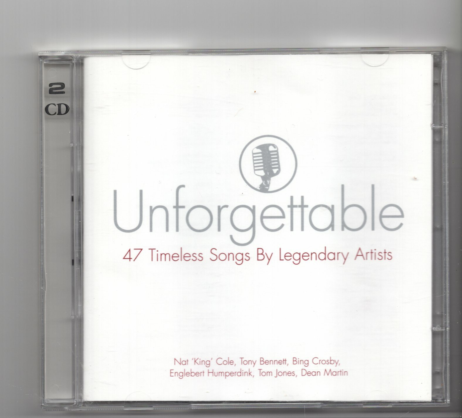 (JJ168) Unforgettable, 47 Timeless Songs, various artists - 2004 double CD