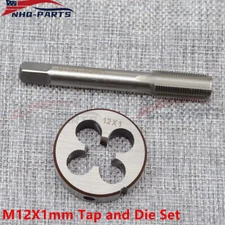 NEW M12x 1 mm UNEF HSS Thread Tap & Die Set Right Hand US