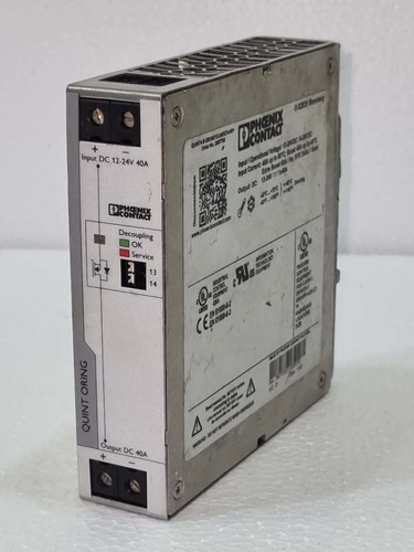 PHOENIX CONTACT QUINT4-S-ORING12-24DC1X40+ 2907753 REDUNDANCY MODULE