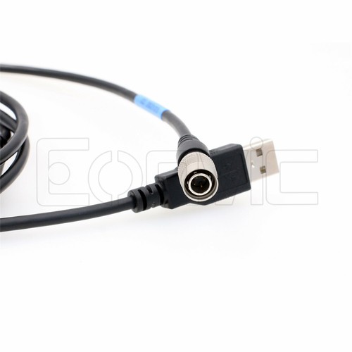 Trimble 5600 Geodimeter Hirose 4-pin USB cable de datos a PC - Imagen 2 de 2