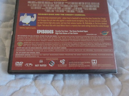 SCOOBY-DOO 4 DVD LOT NEW HALLOWEEN RELUCTANT WEREWOLF CARNIVAL CREEPIEST CAPERS - Picture 17 of 21