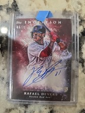 2018 Topps Inception - Rookie and Emerging Stars Autographs Rafael Devers /75 RC