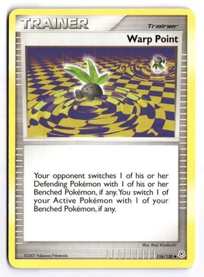 Warp Point - DP #116/130 Diamond and Pearl Uncommon Normal MP