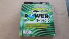 NEW PowerPro Braided Fishing Line - Moss_Green - 65lb/16lb Dia. - 150 yd
