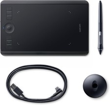 Wacom Intuos Pro S Black Bluetooth Drawing Tablet with Pen Stylus Brand New