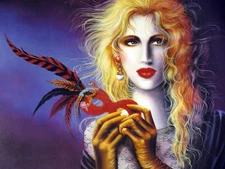 "Lady of Light and Fire" 16X20 poster