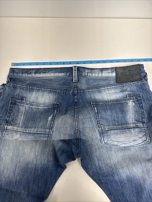 PRPS Jeans Mens 38x34.5 Blue Wash Denim | eBay