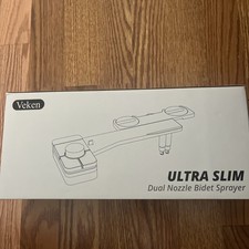 Brand New veken ultra slim dual nozzle Bidet BDC3V110