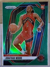 2024-25 Panini Prizm - Jonathan Mogbo #260 Green Prizm (RC)