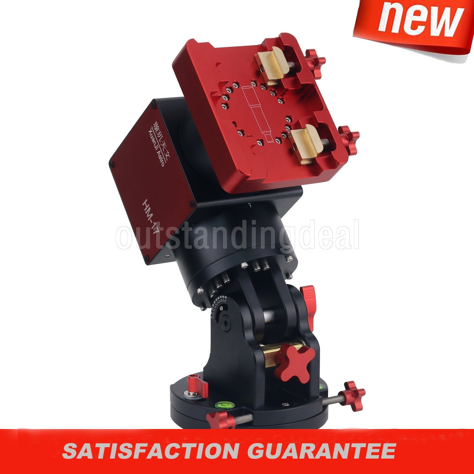 TeSeek HM-17PE Harmonic Equatorial Mount w/ 18KG Load Capacity + Pier Extension