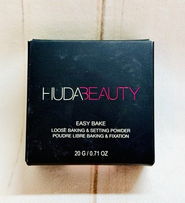 NIB Huda Beauty Mini Easy Bake Loose Baking & Setting Powder Cherry Blossom Cake