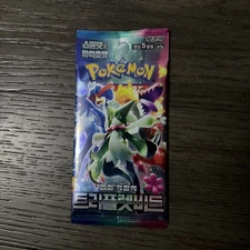 2023 Pokémon TCG Korean Booster Pack Triplet Beat SV1a – Sealed New