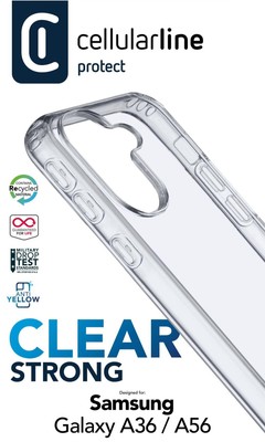CellularLine Clear Strong Case für Samsung A36 5G/ A56 5G (61070) #25910830