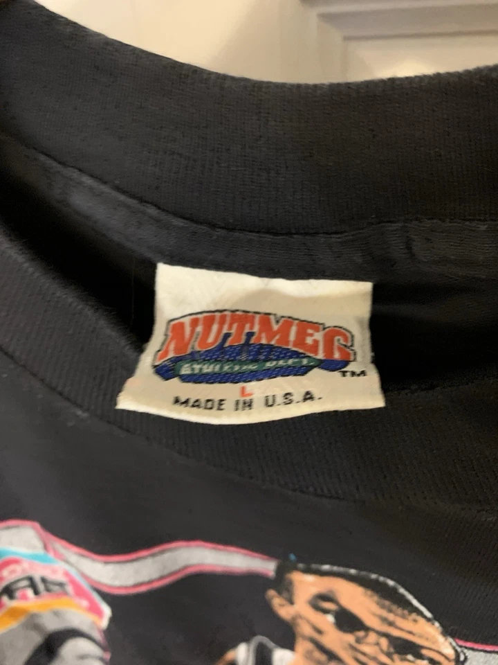 Camiseta De Colección Nuez moscada David Robinson San Antonio Spurs Talla L 1990 Puntada Única Foto 2 de 4