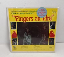 John And Mark Flaherty – Fingers on Fire LP 1973 Sealed