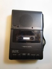 Working Realistic Portable Cassette Tape Recorder-