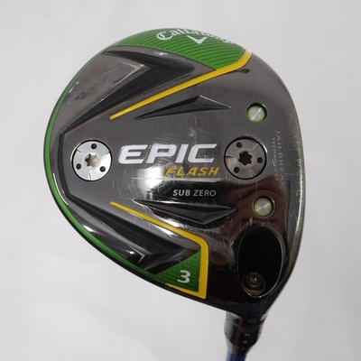 Callaway Fairway EPIC FLASH SUBZERO 3W 15° Stiff Speeder EVOLUTION