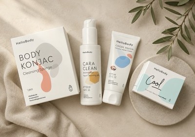 HelloBody Pflege-Set 4tlg. Hautpflege ++NEU OVP ++