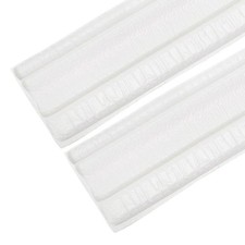 Flexible Wall Molding Trim, 2pcs 8Ft x 4 in for Home DIY Decoration, White