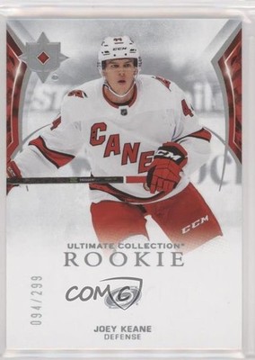 2021 Upper Deck Ultimate Collection Rookies 94/299 Joey Keane #128 Rookie RC 7l6