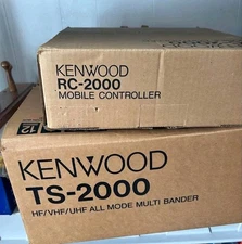 Kenwood TS-2000 HF VHF UHF Ham Radio Transceiver + RC-2000 Mobile Controller New