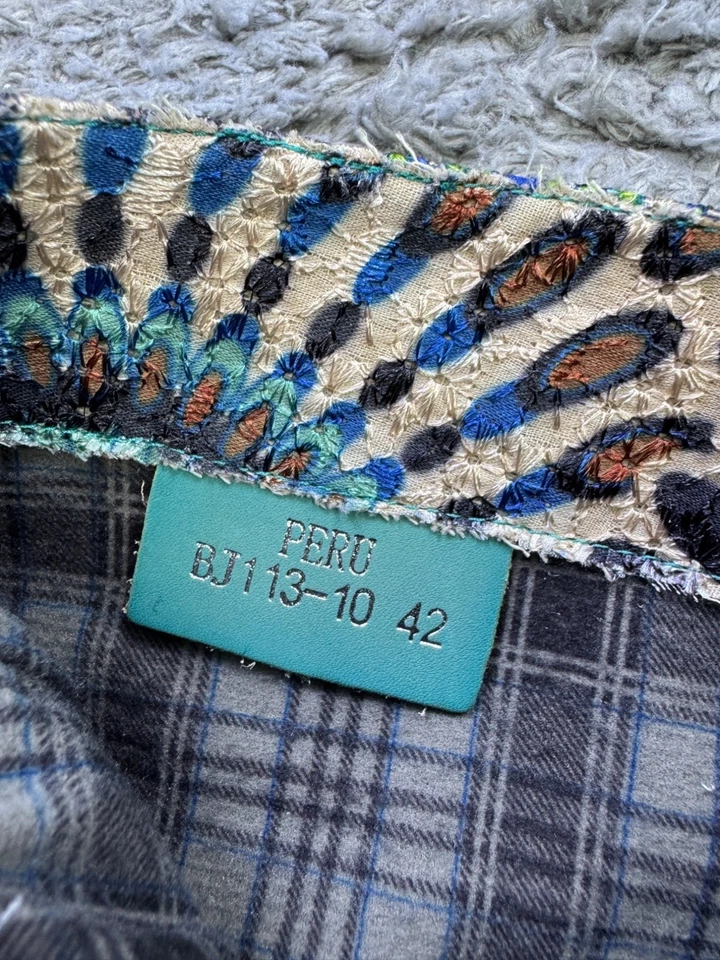 Spring Step Boots Women 42 EU 11 US Western Leather Peacock Hand Dyed Boho - Image 4 of 4