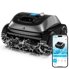 WYBOT Pool Vacuum for Inground Pools, 4-in-1 Cordless Robotic Pool Cleaner