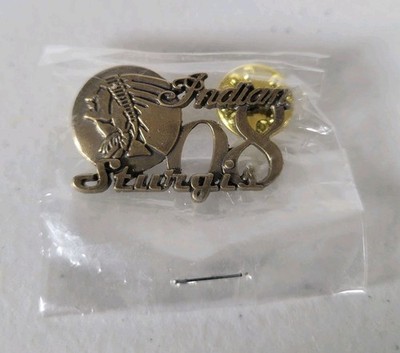 2008 Indian Motorcycle Sturgis Rally Lapel Vest Pin Biker RSI. Inc. #6