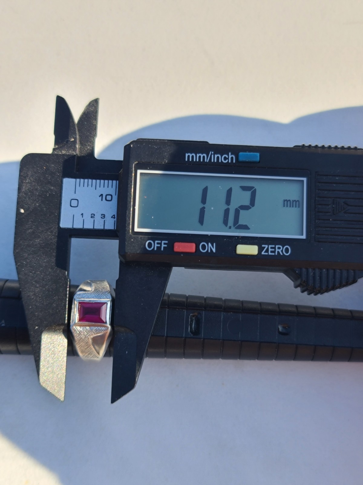 Sterling 925 Solid Silver Lab-Created Pink Sapphi… - image 3