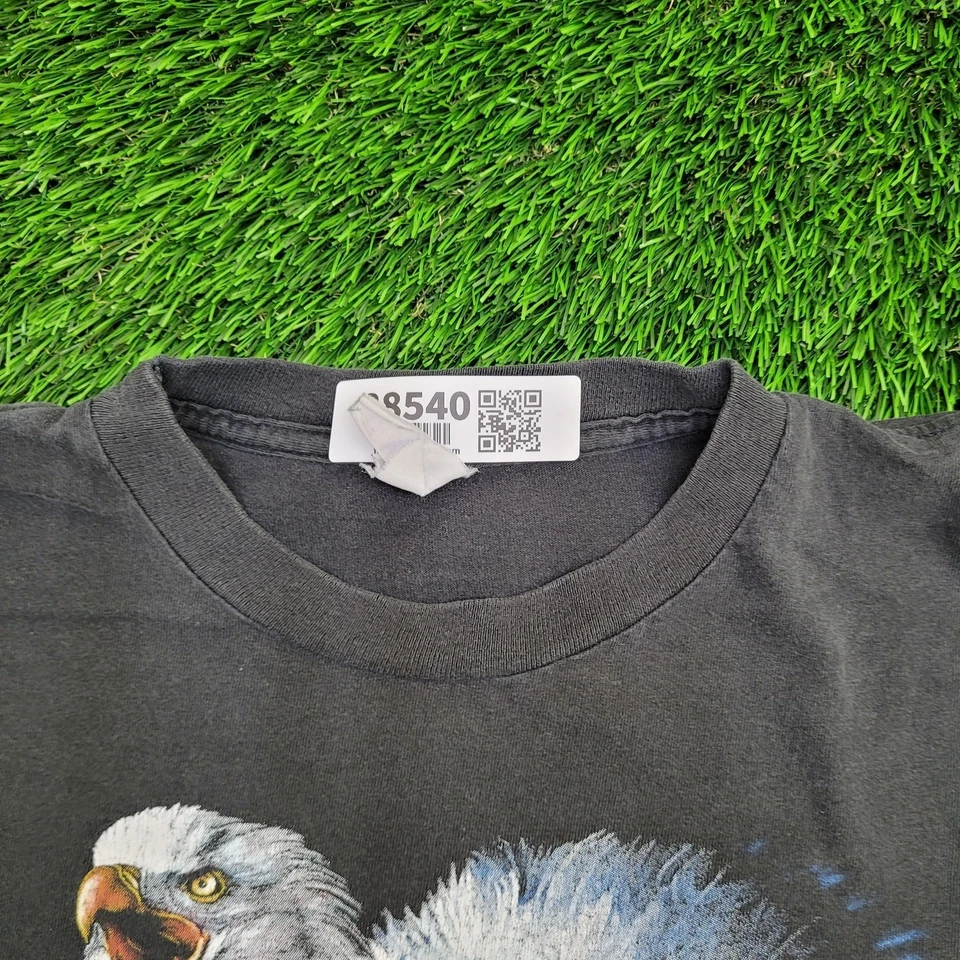 复古 80 年代美洲原住民印第安衬衫中号 19x24 西弗吉尼亚州 — 第 2/4 张图片