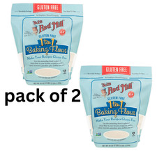Bob's Red Mill Gluten Free 1 to 1 Baking Flour, 44oz Pack of 2 