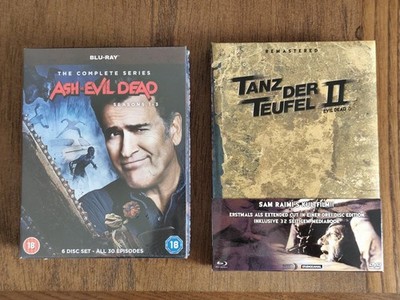   Ash vs. Evil Dead Staffel 1-3 + Tanz der Teufel 2 Extended Version Blu-ray  