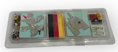   LOT SET OF DISNEY MAGIC KINGDOM BRADS FASTENERS SCRAPBOOKING EUC - G3