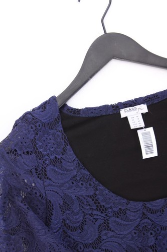 Class International Spitzenkleid Classic Kleid für Damen Gr. 42, L Langarm blau - Bild 2 von 8