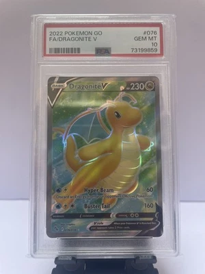 dragonite v pokemon go card value 050/078 - Dragonite VSTAR Pokemon Card main image 1