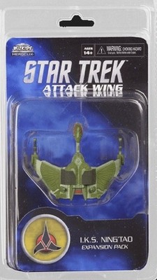 STAR TREK ATTACK WING MINIATURE GAME I.K.S. NING'TAO EXPANSION PACK
