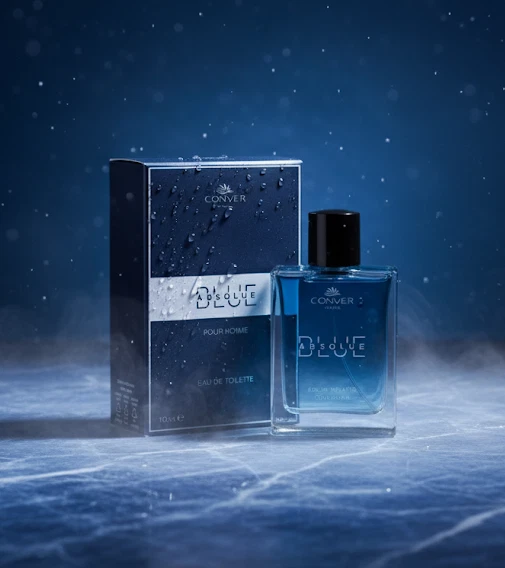 x CONVER Blue Absolue EDT 100ml Eau de Toilette Uomo Profumo Equivalenza - Immagine 2 di 2