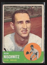 1963 Topps #152 Ron Nischwitz - VG