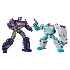 Transformers Generations Selects Shattered Glass Optimus Prime and Ratchet 2-Pac