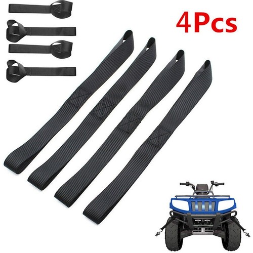 Secure your Cargo Safely with Soft Loop Tie Down Straps ATV UTV Motorcycle