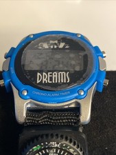 Dreams Unlimited Travel Carabiner Clip Watch w/ Compass- New Battery