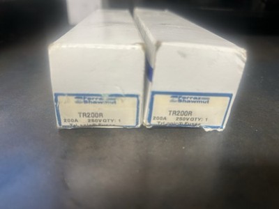 Ferraz Shamut Tr200 Tritronix Fuse 200 Amp LOT of 2