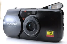 [Near MINT+++++ All works] Olympus mju μ Zoom Panorama Point & Shoot Film #2261